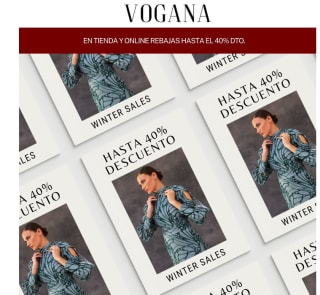 Rebajas en Vogana descuentos de hasta -40%