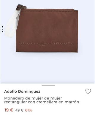 Recopilación de Monederos y Tarjeteros para nosotras desde el Corte Inglés.
