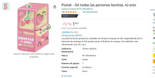 De todas las personas bonitas, tú eres mi favorita postal Mr Wonderful por 1,98€