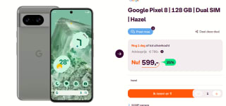 Google Pixel 8 - 128 GB Grijs voor €599 bij Ibood