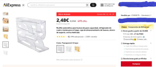 Dispensador de huevos por 2,48€