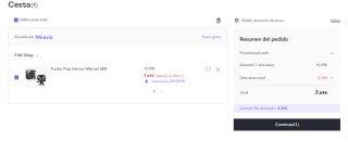 Funko Pop Venom Marvel por 7.69€