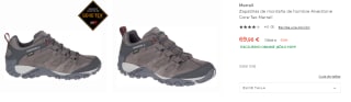 Zapatillas de Trekking de hombre Merrell Alverstone Gore-Tex por 69.98€