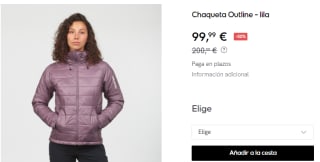 Chaqueta aislada de mujer Outline Hd Insul Jkt W Salomon por 99.9€