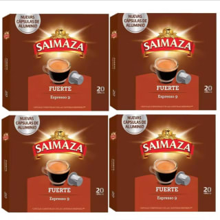 Cápsulas Saimaza Fuerte 80 unidades por 16,09€