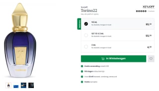 Xerjoff Torino22 50ml voor €95 bij Parfumerie