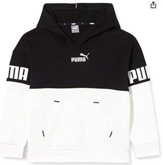 Puma Power Colorblock Kids Hoodie voor €17,13 bij Amazon