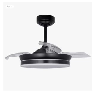 Ventilador Aspas Deplegables Akunadecor Led regulable con memoria y temporizadorpor 67.99€ (Cuenta Nueva 55.99€)