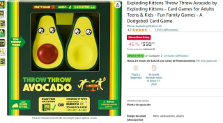 Juego de cartas Exploding Kittens Throw Throw Avocado by Exploding Kittens por $350