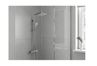 Colonne de douche thermostatique Hansgrohe Showerpipe Waterform 230 à 269€