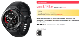 Smartwatch Honor GS Pro 103 por $1,141 en AliExpress