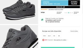Zapatillas Fila Forerunner 18 por solo 15€