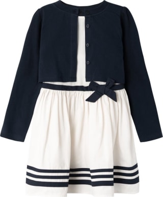 NAME IT Set 'FIWAVE' in Offwhite meisjes jurk voor €15 bij Bol