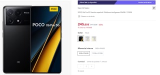 POCO X6 Pro 5G 8GB/256GB por 245€ (cuenta nueva por 233€)