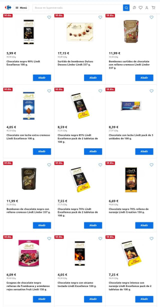 -5€ de Descuento directo por compra 2de0€ en Carrefour.