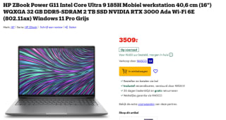 HP ZBook Power 16 inch G11 (A3YX2ET) voor €3.509 bij Bol