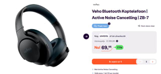 Veho ZB-7, headset Bedraad en draadloos voor €69,95 bij Ibood