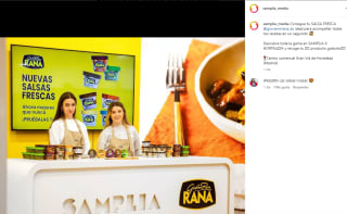 Salsa Giovanni Rana gratis con Samplia
