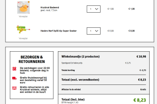 NERF - Super Soaker XP50 AP voor €8,99 bij Kruidvat