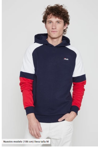 Jersey con Capucha para Hombre Fila SPINOSO por 29€