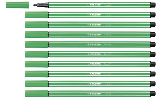 Rotulador stabilo acuarelable pen 68 verde esmeralda 1mm por 13,40€