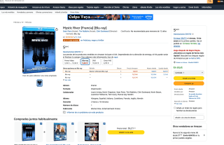 Mystic River en Blu-ray por tan solo 5,64€