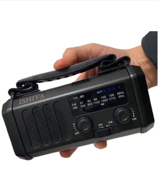 Noodradio - Solar Opwindbaar - 10.000mAh