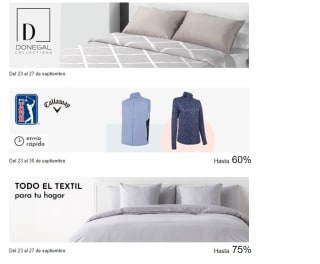 Recopilación nuevas ofertas desde Primereti hasta 85% en descuentos