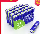 Pilas Pack de 24 Unidades AA/1.5V, por 5,90€