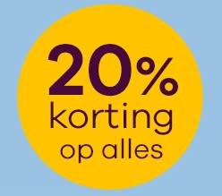 20% korting op bijna alles bij Greetz
