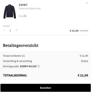 Esprit INDOOR - Vest voor €21,99 dmv code bij Otrium