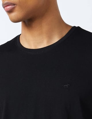 MUSTANG T-shirt met ronde hals- 2 pack voor €7,45 bij Amazon