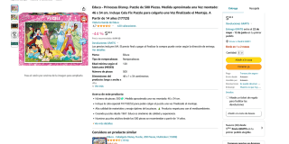 Educa Princesas Disney. Puzzle de 500 Piezas por solo 5€