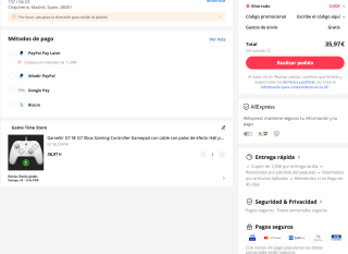 Mando Cable GameSir G7 SE Gaming Controller Gamepad sticks & gatillos efecto Hall, botones traseros programables Xbox Series X/S & One por 35,97€