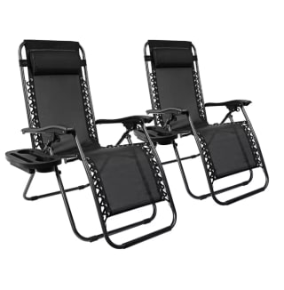 T-Lovendo 2X TUMBONAS PLEGABLES NEGRAS Pack de 2 a solo 56,65€