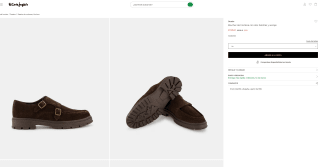 DUSTIN Blucher con dos hebillas y serraje Hombre por solo 27,95€