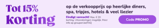 Tot 15% korting bij Groupon België