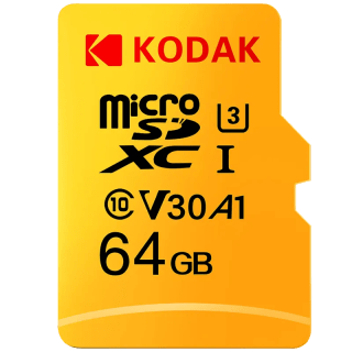 Cartão de memoria da Kodak de 64 GB - R$ 26,42