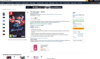 The Messenger Nintendo Switch por solo 26,99€