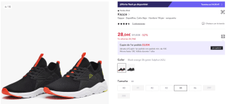 Calzado de marca desde solo 28,04€ (cuenta nueva por 16,82€)