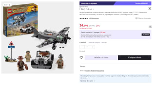 LEGO Indiana Jones 77012 Persecución del Caza por 17.49€