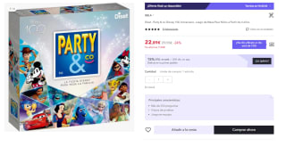 Juego de Mesa Diset - Party & co Disney 100 Aniversario por 16.02€