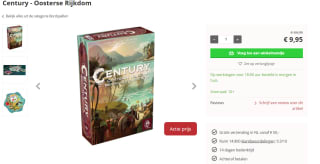 Century Oosterse Rijkdom - Bordspel voor €9,95 bij Spellenrijk