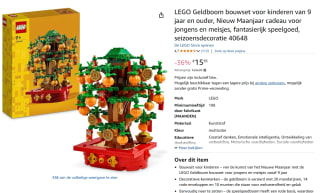 LEGO Iconic - Geldboom - 40648 voor €15,95 bij Amazon