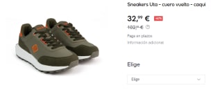 Zapatillas de senderismo de Hombre Izas Uta por 32.99€