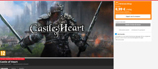 Videojuego para Nintendo Castle of Heart por 0,99€