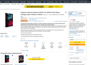 Pokémon Sword & Pokémon Shield: The Official Galar Region Strategy Guide: Collector's Edition por 8,46€
