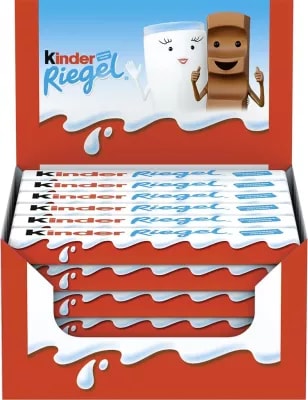 Chocolatina Kinder Maxi barrita de chocolate con leche 36 unidades a solo 6,86€