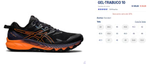Zapatillas de Trail Running para Hombre Asics GEL-TRABUCO 10 por 75.6€