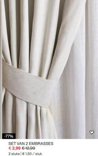 Tot 86% korting in de sale van H&M